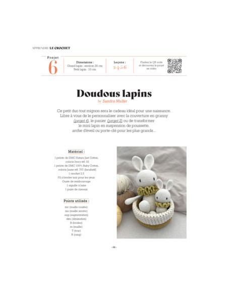 Livre apprendre le crochet en 10 leçons