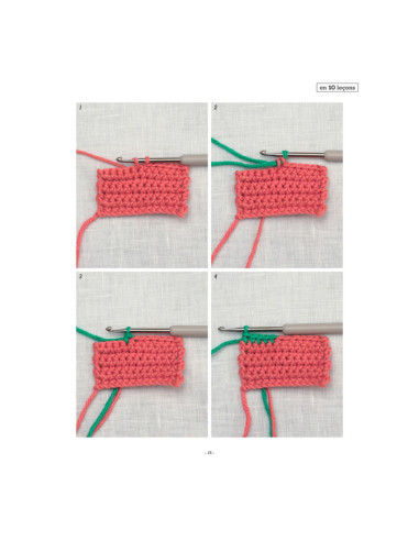 Livre apprendre le crochet en 10 leçons