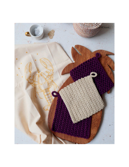 Livre apprendre le crochet en 10 leçons