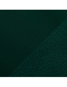 Tissu softshell déperlant envers micro polaire - Vert bouteille