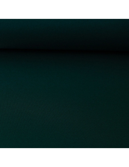 Tissu softshell déperlant envers micro polaire - Vert bouteille