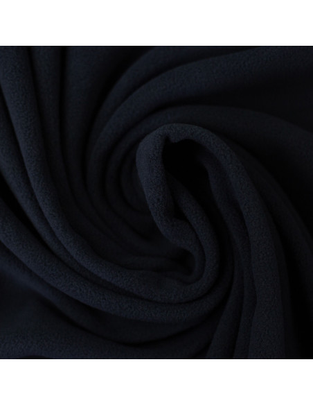 Tissu micro polaire deluxe - Bleu marine