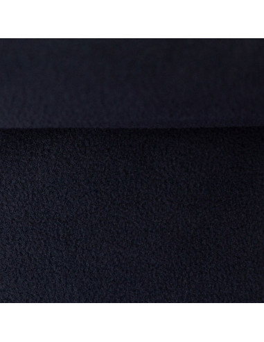 Tissu micro polaire deluxe - Bleu marine