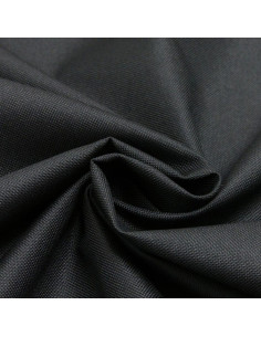 Tissu toile imperméable et ultra-résistant - Noir 2
