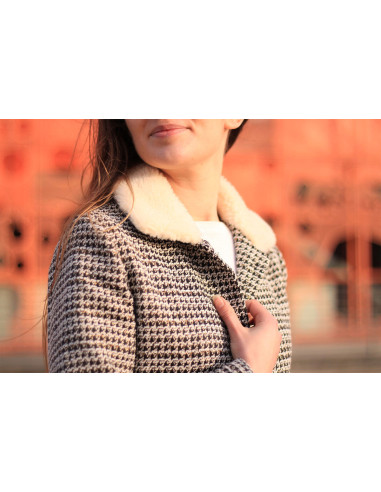 Patron de manteau Emmanuelle - Cha´ Coud