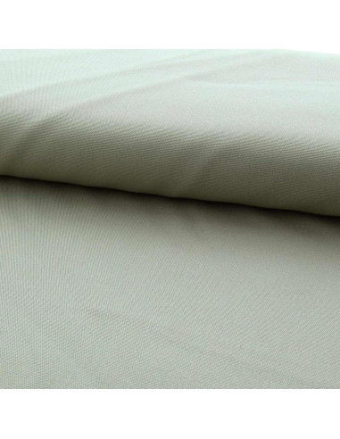 Toile de coton canvas demi-natté - Argent
