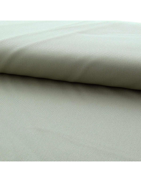 Toile de coton canvas demi-natté - Argent