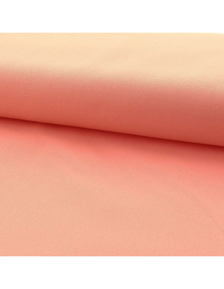 Toile de coton canvas demi-natté - Saumon