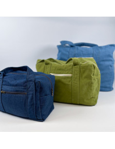 Patron de sac et trousse de toilette Voyage - Ikatee