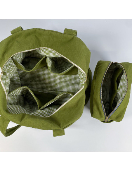 Patron de sac et trousse de toilette Voyage - Ikatee
