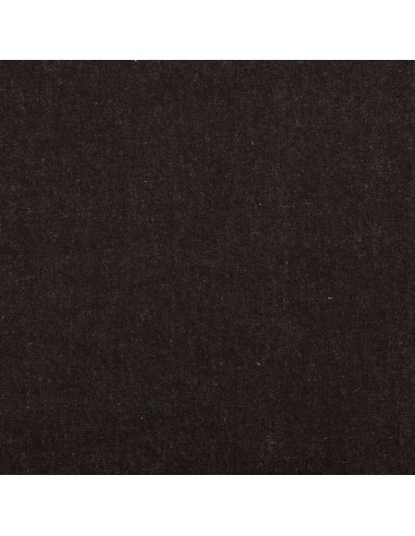 Tissu jeans coton classique - Noir