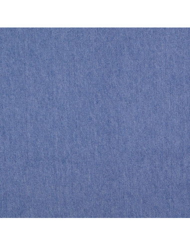 Tissu jeans coton léger - Bleu clair