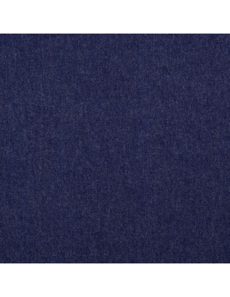 Tissu jeans coton léger - Bleu denim