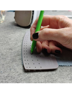 Règle de repassage en silicone pour ourlets 2