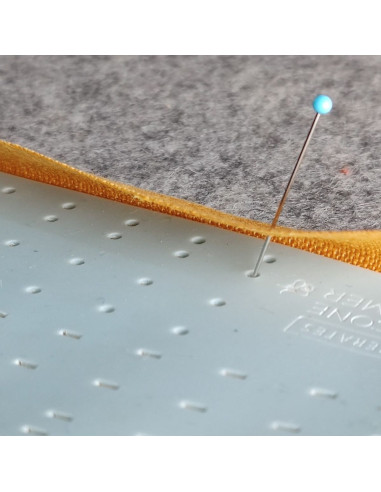 Règle de repassage en silicone pour ourlets