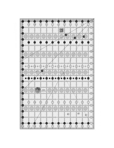 Règle rectangle quilting 12.5" x 18.5" Creative Grids