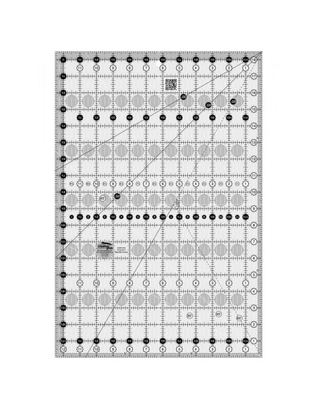Règle rectangle quilting 12.5" x 18.5" Creative Grids