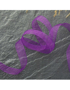 Ruban organza - Violet
