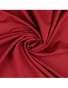 Tissu gabardine souple - Bordeaux