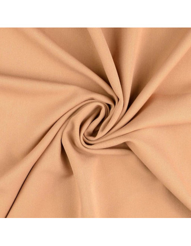 Tissu gabardine souple - Beige