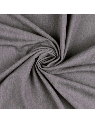 Tissu gabardine souple - Gris