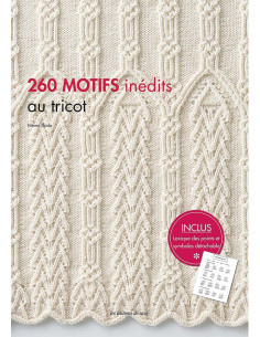 Livre 260 motifs inédits au tricot