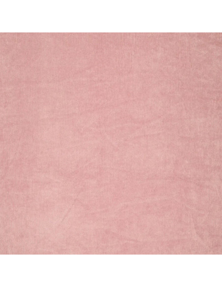 Tissu velours côtelé - Vieux rose clair