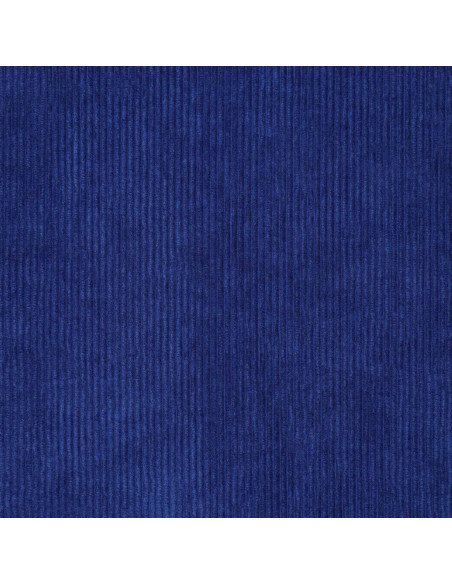 Tissu velours côtelé - Bleu roi