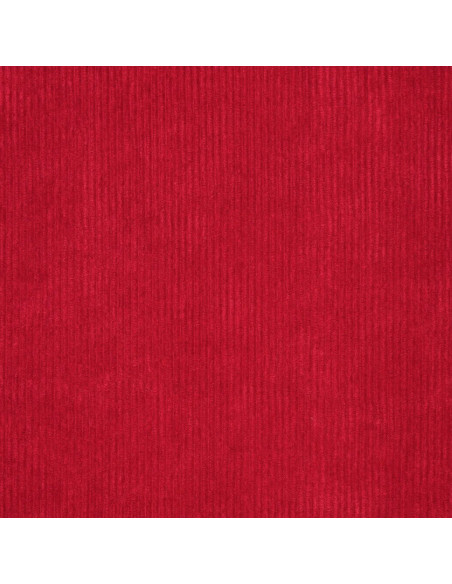 Tissu velours côtelé - Rouge