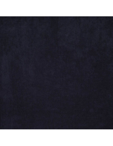 Tissu velours côtelé - Bleu marine