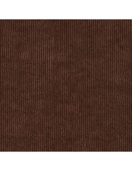 Tissu velours côtelé - Marron