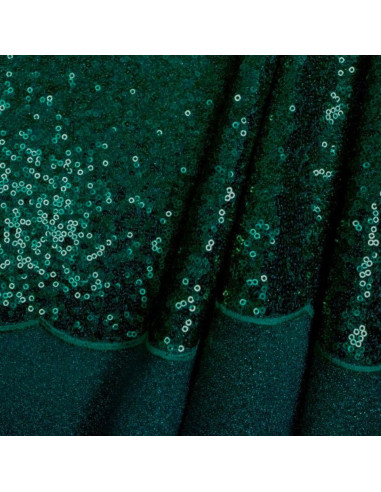 Tissu sequins - Vert
