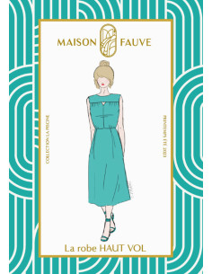 Patron de robe Haut Vol - Maison Fauve 2