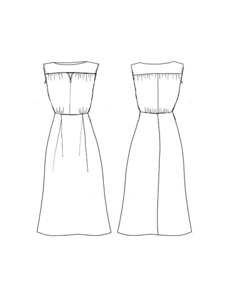 Patron de robe Haut Vol - Maison Fauve
