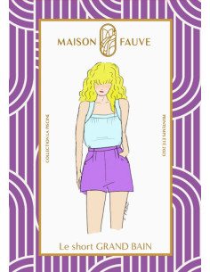 Patron de short Grand Bain - Maison Fauve 2