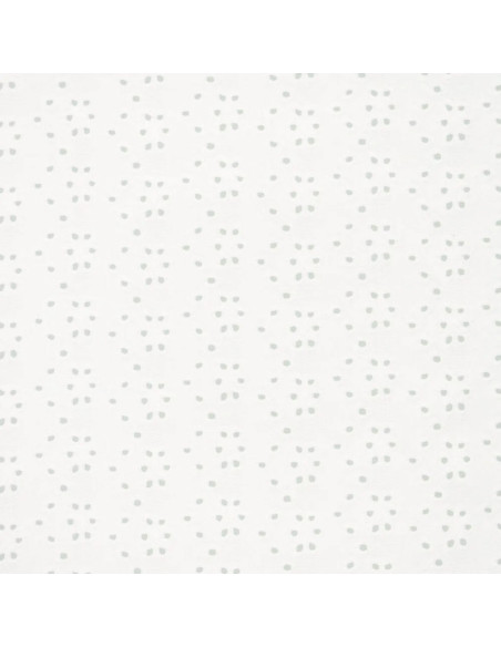 Tissu broderie anglaise extensible - Écru
