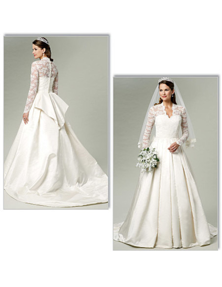 Patron de robe de mariée - Butterick 5731