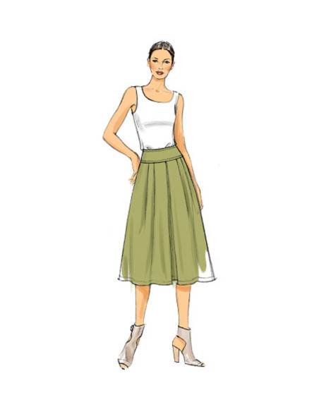 Patron de jupe - Vogue 9090