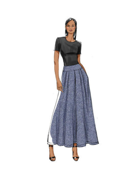 Patron de jupe - Vogue 9090