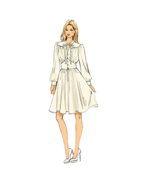 Patron de robe - Vogue 9076
