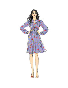 Patron de robe - Vogue 9076 2
