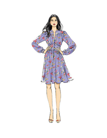 Patron de robe - Vogue 9076