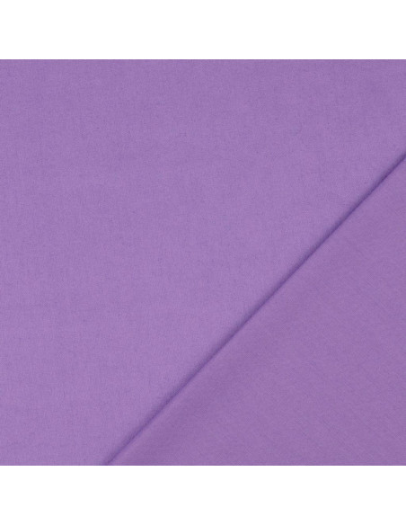 Tissu coton cretonne uni - Parme
