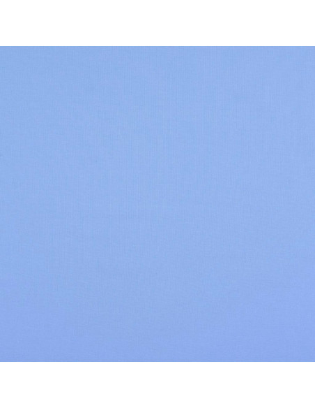 Tissu coton cretonne uni - Bleu charrette