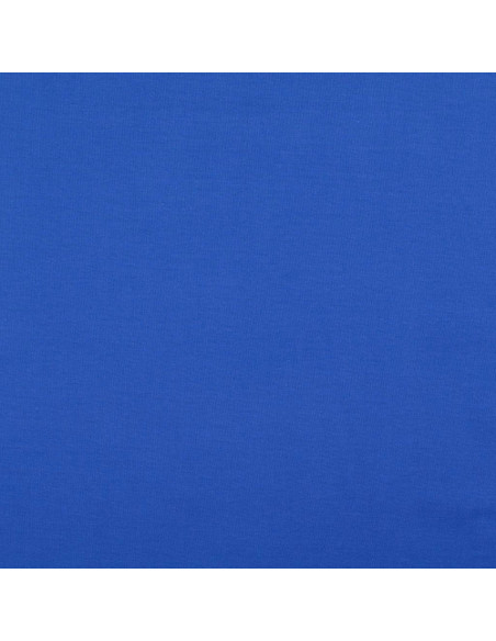 Tissu coton cretonne uni - Bleu royal
