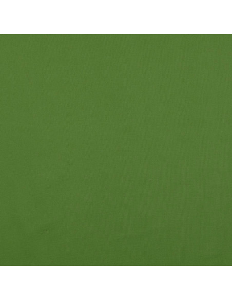 Tissu coton cretonne uni - Vert olive