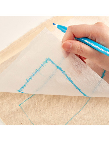 Voile non tissé pour transfert 100 x 150 cm