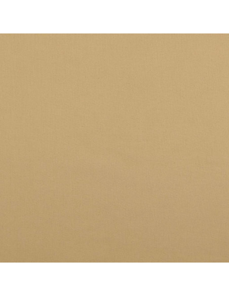 Tissu coton cretonne uni - Sépia