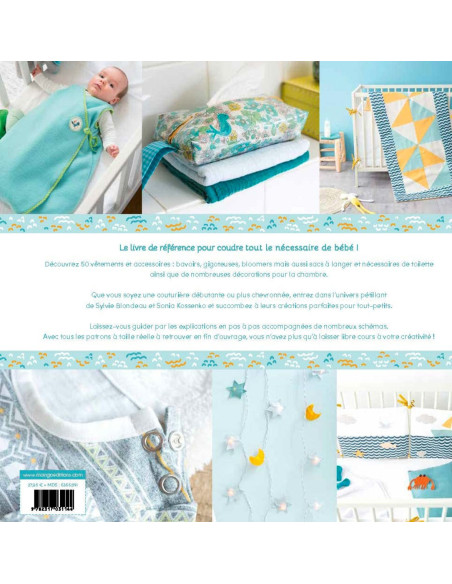 Livre le grand livre de la couture pour bébé
