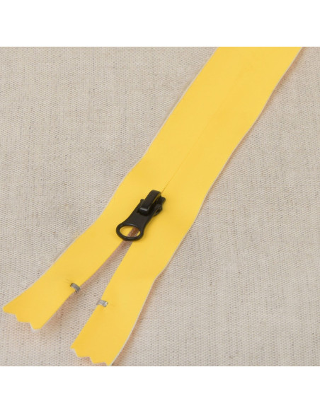 Fermeture invisible imperméable 20 cm - Jaune